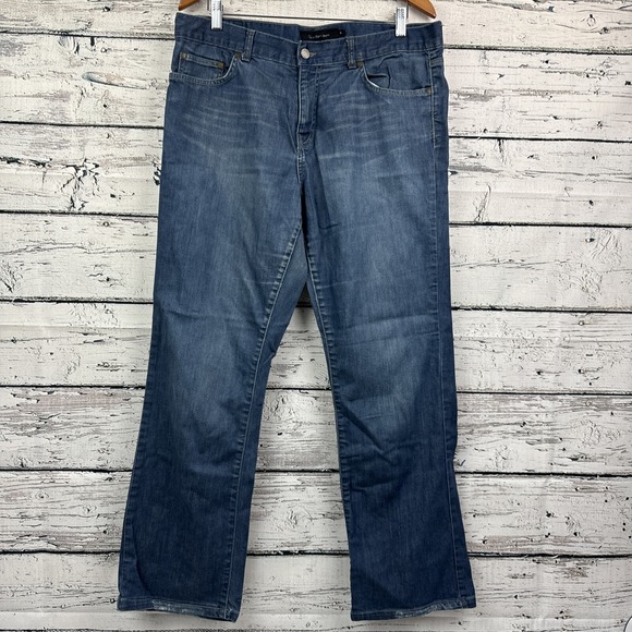 Calvin Klein Women's Bootcut Flare Silver‎ Back Denim Jeans [Size 16] - Picture 1 of 9